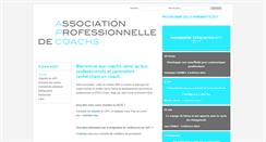 Desktop Screenshot of apc-asso.fr